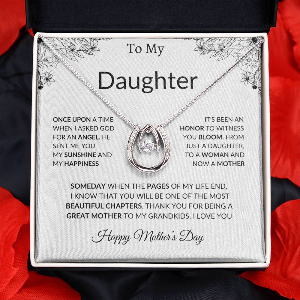 Daughter Mother's Day Gift- Great Mother- Necklace