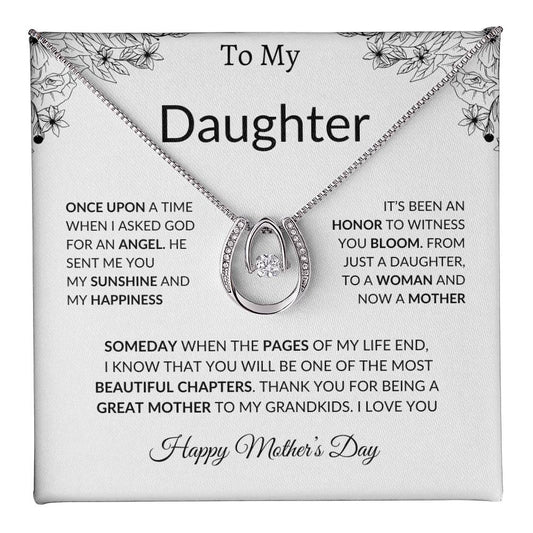 Daughter Mother's Day Gift- Great Mother- Necklace