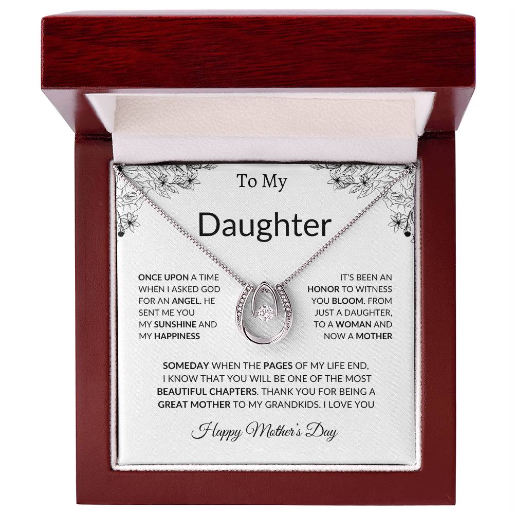 Daughter Mother's Day Gift- Great Mother- Necklace