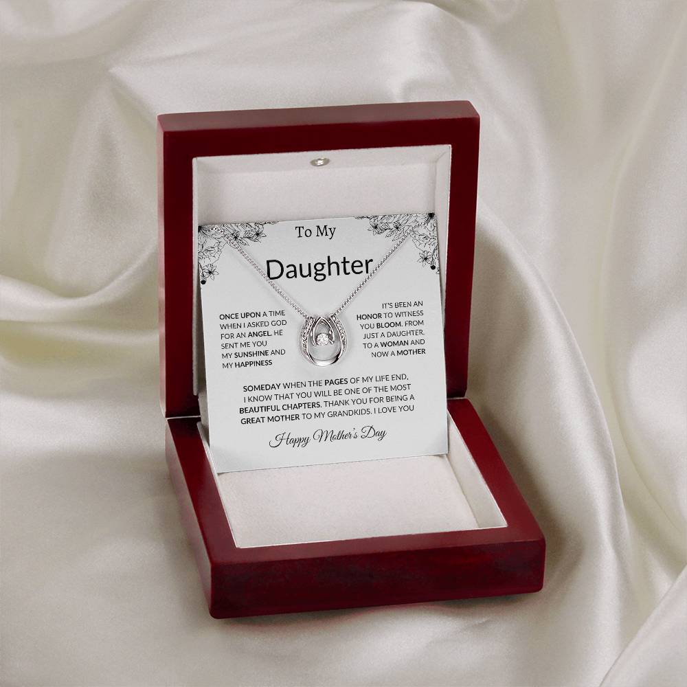 Daughter Mother's Day Gift- Great Mother- Necklace